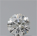 Natural Diamond 0.40 Carats, Round with Excellent Cut, I Color, SI1 Clarity and Certified by GIA