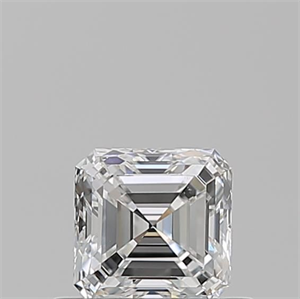 Foto Diamante Natural 0.51 quilates, Asscher , Color E, claridad VS2 y certificado GIA de