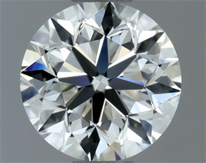 Picture of Natural Diamond 0.70 Carats, Round with Very Good Cut, H Color, VVS2 Clarity and Certified by IGI
