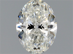 Foto Diamante Natural 0.44 quilates, Ovalado , Color H, claridad VVS1 y certificado GIA de