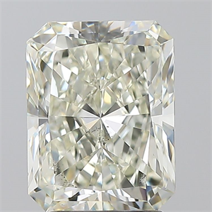 Picture of Natural Diamond 3.02 Carats, Radiant with  Cut, L Color, SI1 Clarity and Certified by GIA