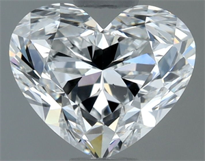 Picture of Natural Diamond 1.32 Carats, Heart with  Cut, F Color, VS2 Clarity and Certified by GIA