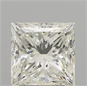 Diamante Natural 3.21 quilates, Princesa , Color I, claridad VS2 y certificado GIA