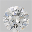 Natural Diamond 5.05 Carats, Round with Excellent Cut, H Color, SI1 Clarity and Certified by IGI