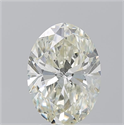 Diamante Natural 3.51 quilates, Ovalado , Color L, claridad SI2 y certificado GIA