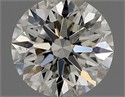 Natural Diamond 0.73 Carats, Round with Excellent Cut, I Color, SI2 Clarity and Certified by IGI