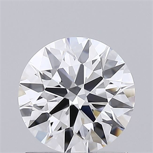 Picture of Lab Grown Diamond 0.82 Carats, Round with Ideal Cut, D Color, VVS2 Clarity and Certified by IGI