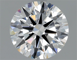 Picture of Natural Diamond 1.13 Carats, Round with Excellent Cut, G Color, IF Clarity and Certified by GIA