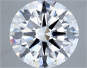 Lab Grown Diamond 5.99 Carats, Round with Excellent Cut, E Color, VS1 Clarity and Certified by IGI