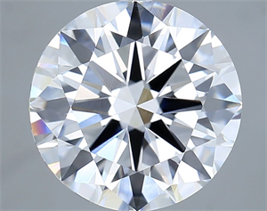 Picture of Lab Grown Diamond 5.99 Carats, Round with Excellent Cut, E Color, VS1 Clarity and Certified by IGI