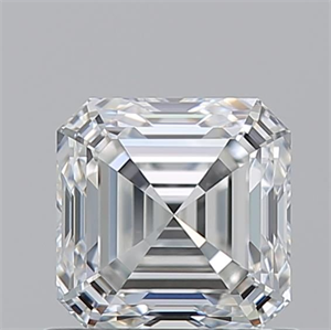 Picture of Natural Diamond 0.90 Carats, Asscher with  Cut, G Color, VVS2 Clarity and Certified by GIA