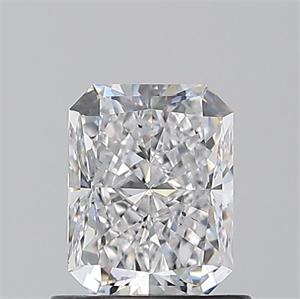 Picture of Natural Diamond 0.90 Carats, Radiant with  Cut, D Color, SI1 Clarity and Certified by GIA
