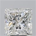 Natural Diamond 5.03 Carats, Princess with  Cut, I Color, SI2 Clarity and Certified by GIA