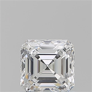 Foto Diamante Natural 0.93 quilates, Asscher , Color E, claridad SI1 y certificado GIA de