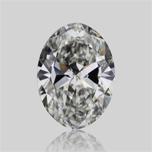 Picture of Natural Diamond 0.70 Carats, Oval with  Cut, I Color, VVS1 Clarity and Certified by GIA