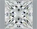 Diamante Natural 0.61 quilates, Princesa , Color H, claridad IF y certificado IGI