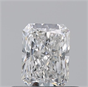 Diamante Natural 0.50 quilates, Radiante , Color F, claridad IF y certificado GIA
