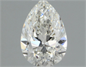 Natural Diamond 0.46 Carats, Pear with  Cut, G Color, VVS1 Clarity and Certified by GIA