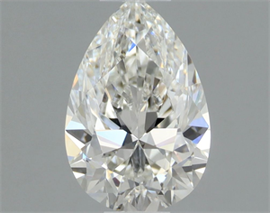 Picture of Natural Diamond 0.46 Carats, Pear with  Cut, G Color, VVS1 Clarity and Certified by GIA