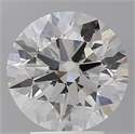 Lab Grown Diamond 3.52 Carats, Round with Ideal Cut, E Color, VS1 Clarity and Certified by IGI