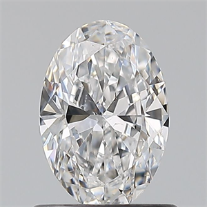 Picture of Natural Diamond 0.70 Carats, Oval with  Cut, D Color, SI2 Clarity and Certified by GIA