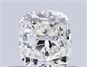 Natural Diamond 0.51 Carats, Cushion with  Cut, J Color, SI1 Clarity and Certified by GIA