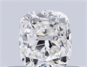 Natural Diamond 0.51 Carats, Cushion with  Cut, J Color, SI1 Clarity and Certified by GIA