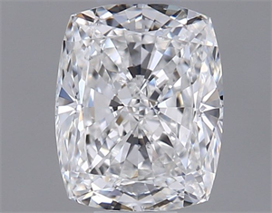 Foto Diamante Natural 0.58 quilates, Del cojín , Color F, claridad SI1 y certificado GIA de