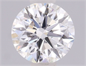 Del inventario de diamantes de laboratorio, 0.71 quilates, Redondo , Color D, claridad VVS2 y certificado IGI