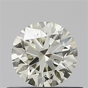 Picture of Natural Diamond 0.41 Carats, Round with Excellent Cut, K Color, VS1 Clarity and Certified by IGI