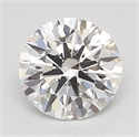 Natural Diamond 0.43 Carats, Round with Excellent Cut, G Color, IF Clarity and Certified by GIA