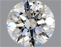 Natural Diamond 1.16 Carats, Round with Excellent Cut, G Color, SI1 Clarity and Certified by GIA