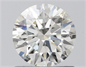 Natural Diamond 0.90 Carats, Round with Excellent Cut, I Color, SI1 Clarity and Certified by GIA