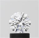 Del inventario de diamantes de laboratorio, 1.04 quilates, Redondo , Color D, claridad VVS2 y certificado IGI