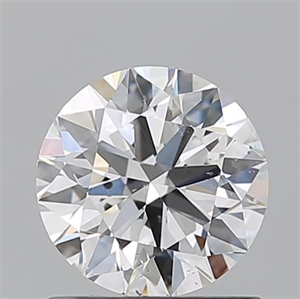 Picture of Natural Diamond 1.01 Carats, Round with Excellent Cut, E Color, SI2 Clarity and Certified by GIA