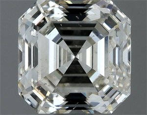 Picture of Natural Diamond 1.01 Carats, Asscher with  Cut, J Color, SI1 Clarity and Certified by IGI