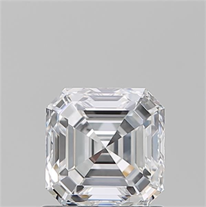 Picture of Natural Diamond 1.06 Carats, Asscher with  Cut, D Color, IF Clarity and Certified by GIA