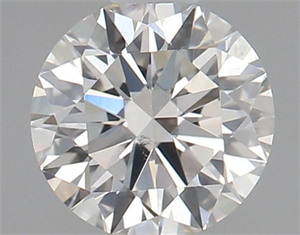 Picture of Natural Diamond 0.40 Carats, Round with Excellent Cut, I Color, SI1 Clarity and Certified by GIA