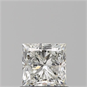 Natural Diamond 0.70 Carats, Princess with  Cut, I Color, VS1 Clarity and Certified by GIA