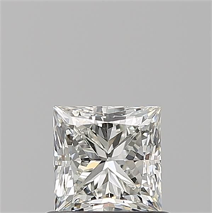Picture of Natural Diamond 0.70 Carats, Princess with  Cut, I Color, VS1 Clarity and Certified by GIA