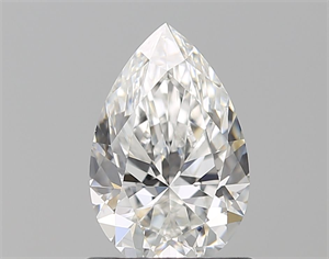 Foto Diamante Natural 1.01 quilates, De pera , Color F, claridad VS2 y certificado GIA de