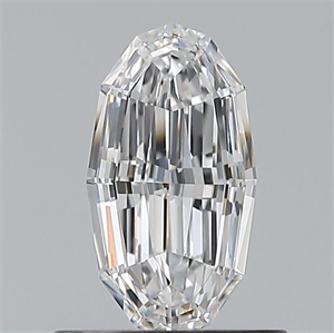 Foto Diamante Natural 0.70 quilates, Ovalado , Color E, claridad VVS2 y certificado GIA de