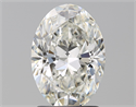 Natural Diamond 2.02 Carats, Oval with  Cut, I Color, VS2 Clarity and Certified by GIA