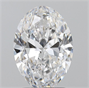 Diamante Natural 2.01 quilates, Ovalado , Color D, claridad SI2 y certificado GIA