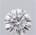 Lab Grown Diamond 1.17 Carats, Round with Excellent Cut, F Color, VS2 Clarity and Certified by IGI