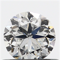 Natural Diamond 0.80 Carats, Princess with  Cut, I Color, VVS2 Clarity and Certified by GIA