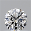 Natural Diamond 0.50 Carats, Round with Excellent Cut, F Color, VS1 Clarity and Certified by GIA
