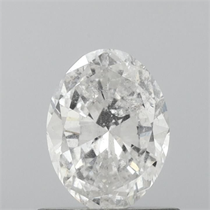 Picture of Natural Diamond 0.70 Carats, Oval with  Cut, F Color, I1 Clarity and Certified by IGI