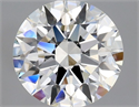 Diamante Natural 0.70 quilates, Redondo , Color H, claridad VVS2 y certificado GIA