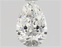 Diamante Natural 0.50 quilates, De pera , Color F, claridad VS1 y certificado GIA